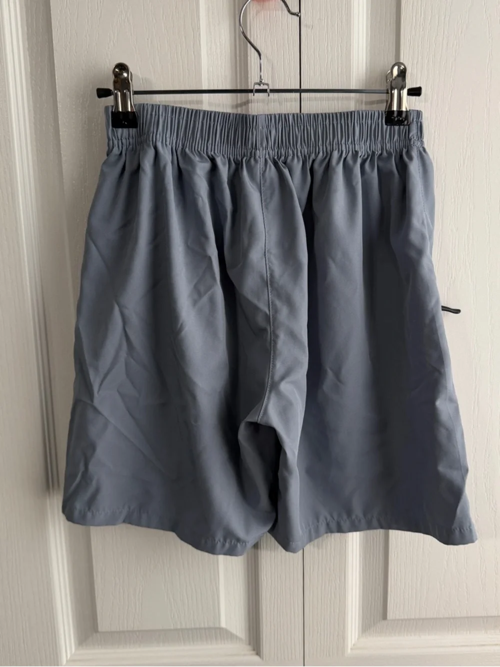 Blue‎ gray shorts with zipper pockets size 14
